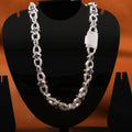 Round Cut Lab Grown Diamond Layering Necklace