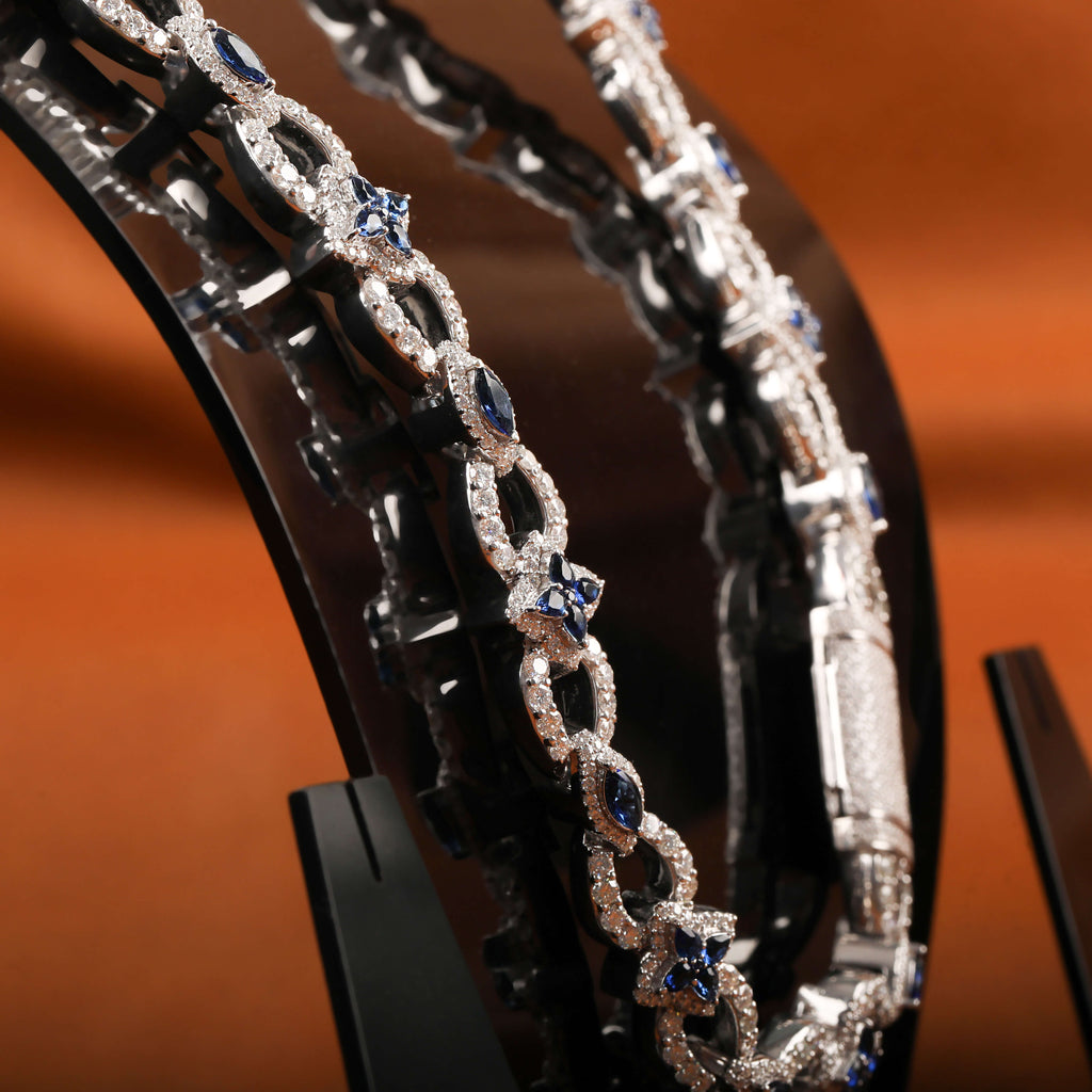 Round Cut Lab Grown Diamond Layering Necklace